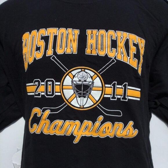 Other - Boston Bruins 2011 Stanley Cup Champions Black T Shirt Tee